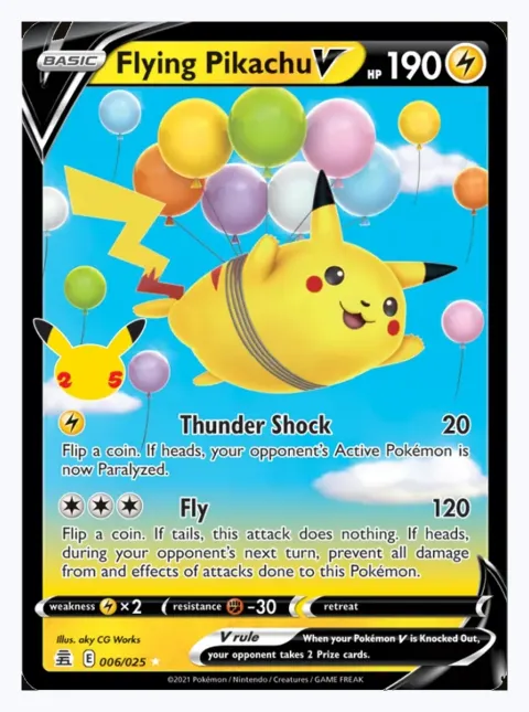 Flying Pikachu V