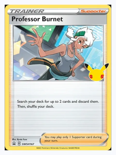 Professor Burnet (25th Anniversary Stamp)