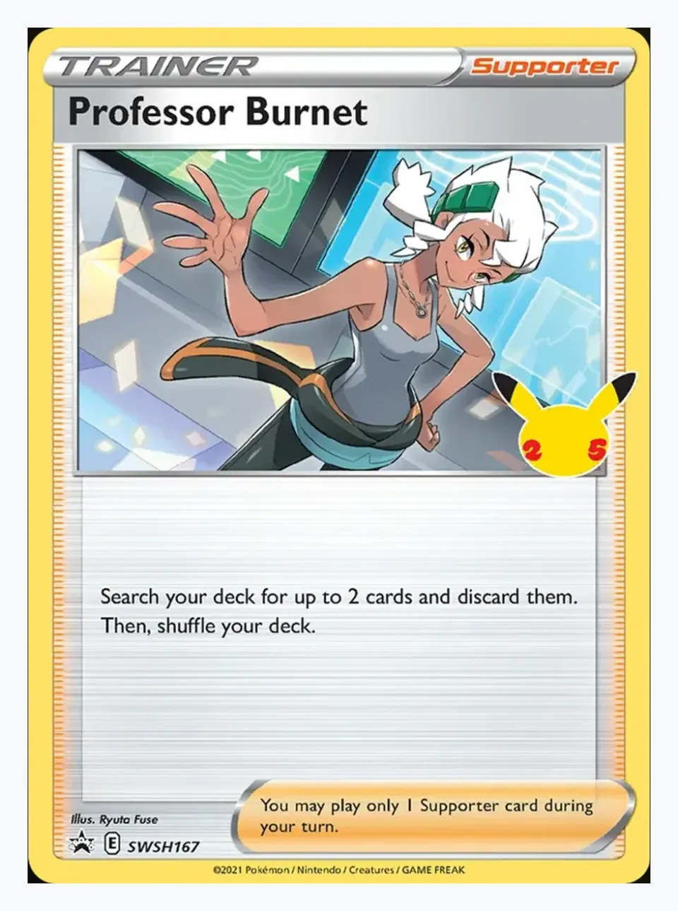 Professor Burnet (25th Anniversary Stamp)