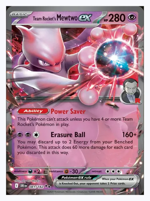 Team Rocket's Mewtwo ex