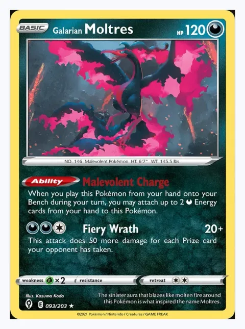 Galarian Moltres
