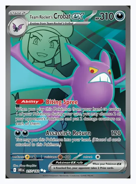 Team Rocket's Crobat ex